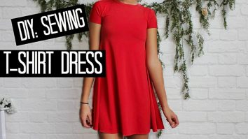 Versatile T-Shirt Dress Is The Perfect Project For Any Season - DIY Ways