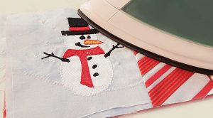 Sewing Tutorial - Snowman Mug Coasters