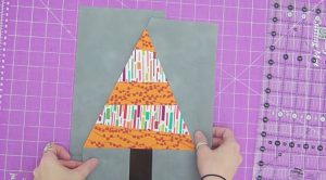 Sewing Tutorial - Christmas Tree Quilt