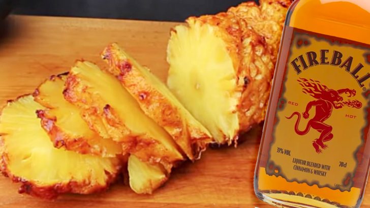 Fireball Grilled Pineapple Recipe