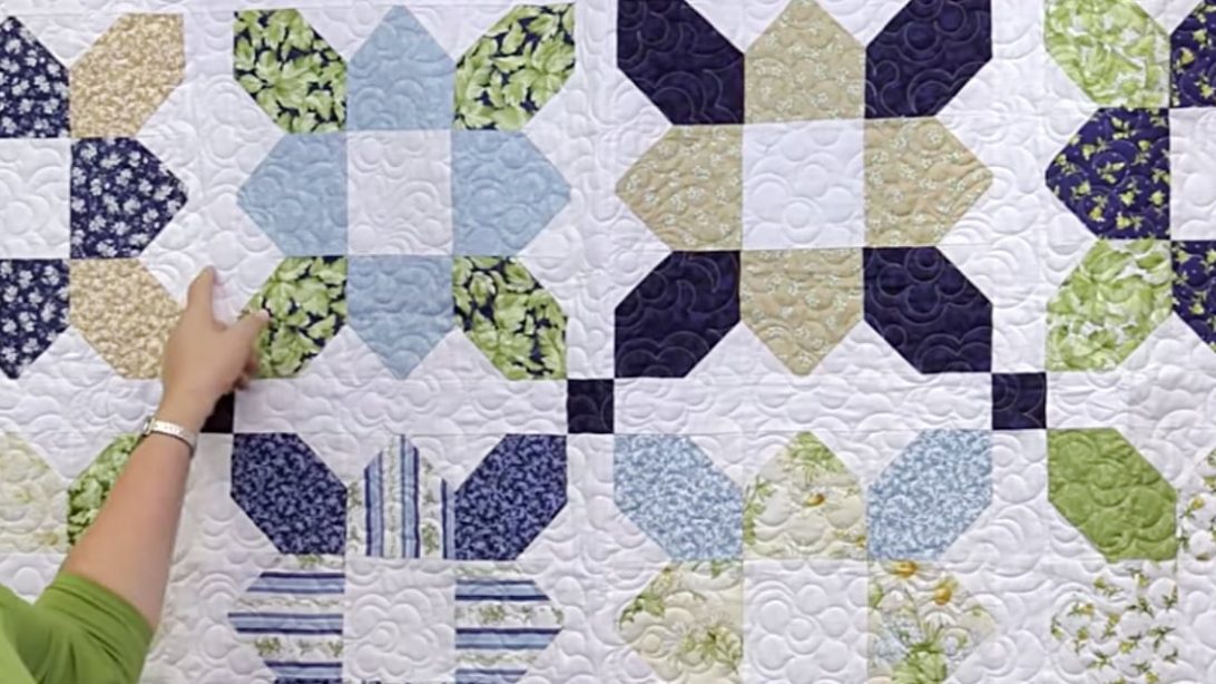 zero-effort-required-beautiful-prairie-flowers-quilt-done-in-the-blink-of-an-eye-diy-ways