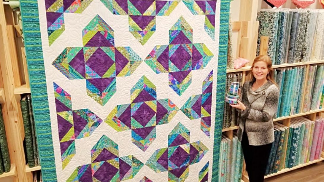 Sew An Easy Lotus Blossom Quilt To Get Ready For Spring - DIY Ways