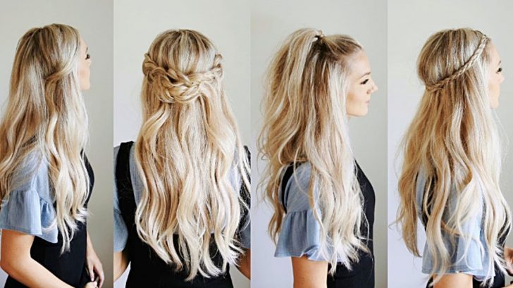EASY SPRING HAIRSTYLES 2020  Cute quick  simple  Alex Gaboury