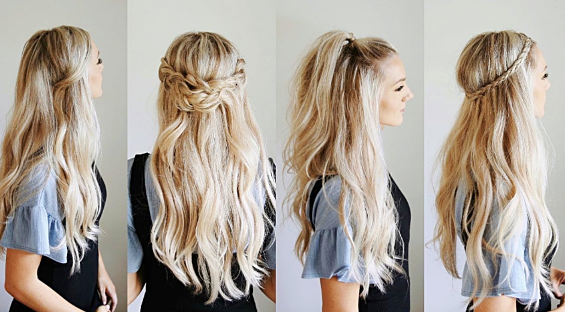 4 Adorable Hairstyles Perfect For Spring - DIY Ways