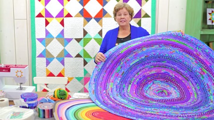 Use Just A Jelly Roll To Make A Customized Rug