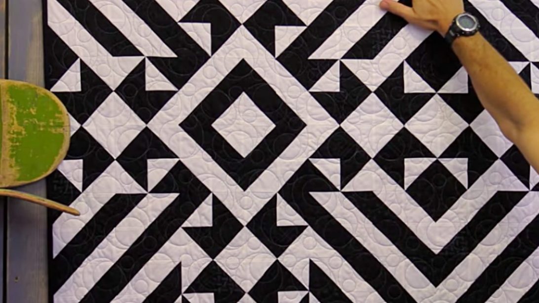 Stunning Stars Stripes And Diamonds Quilt Is Great For Beginners DIY Ways