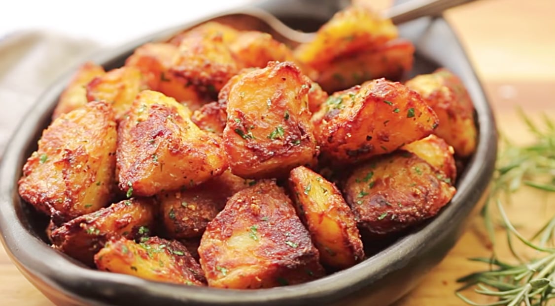 The Little-Known Secret To Perfectly Crispy Country Roasted Potatoes