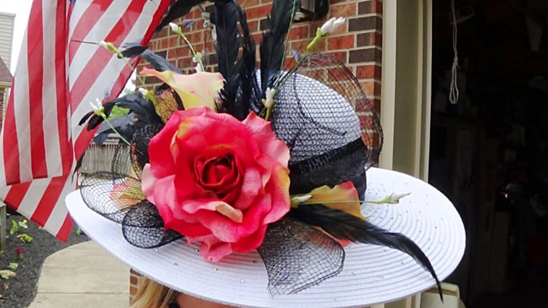 Easily Make A Custom Kentucky Derby Hat For Cheap DIY Ways