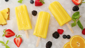 How to Make Pineapple Smoothie Popsicles - Summertime Recipes for Kids