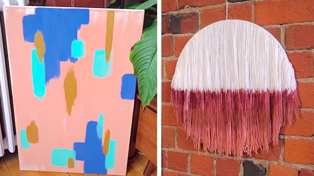 5 DIY Upcycled Wall Art Ideas - DIY Ways