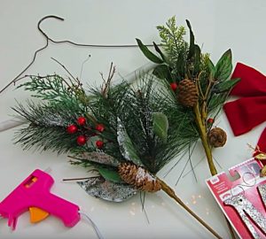 Try this cheap DIY Christmas Ball Wreath
