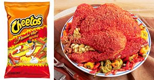 Learn to make a Flaming Hot Cheeto Turkey