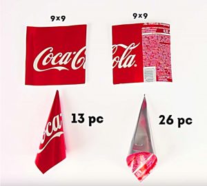 Learn this cheap easy Coke can Christmas DIY