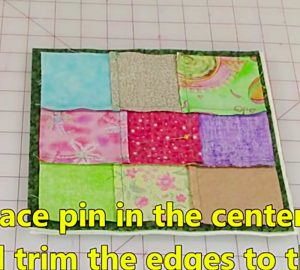 Learn to sew an easy quick cheap scrappy quilt 10 minute pot holder