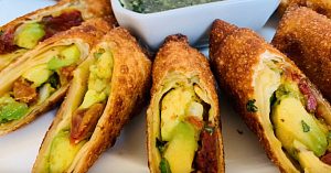 Learn to make Cheesecake Factory Copycat Avocado Egg Rolls