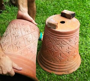 How To Build A Wood Oven With Flower Pots | Upcycle Crafts