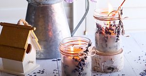 How To Make Candles With Fresh Lavender