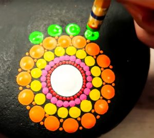 DIY Mandala Rock Painting | DIY Painting Crafts