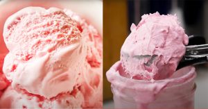 Low Carb Strawberry Mason Jar Ice Cream | Keto Dessert Recipes